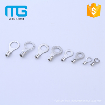 Professional CE Wire Joint Plating Tin Naked Non-Insulated Ring Terminals